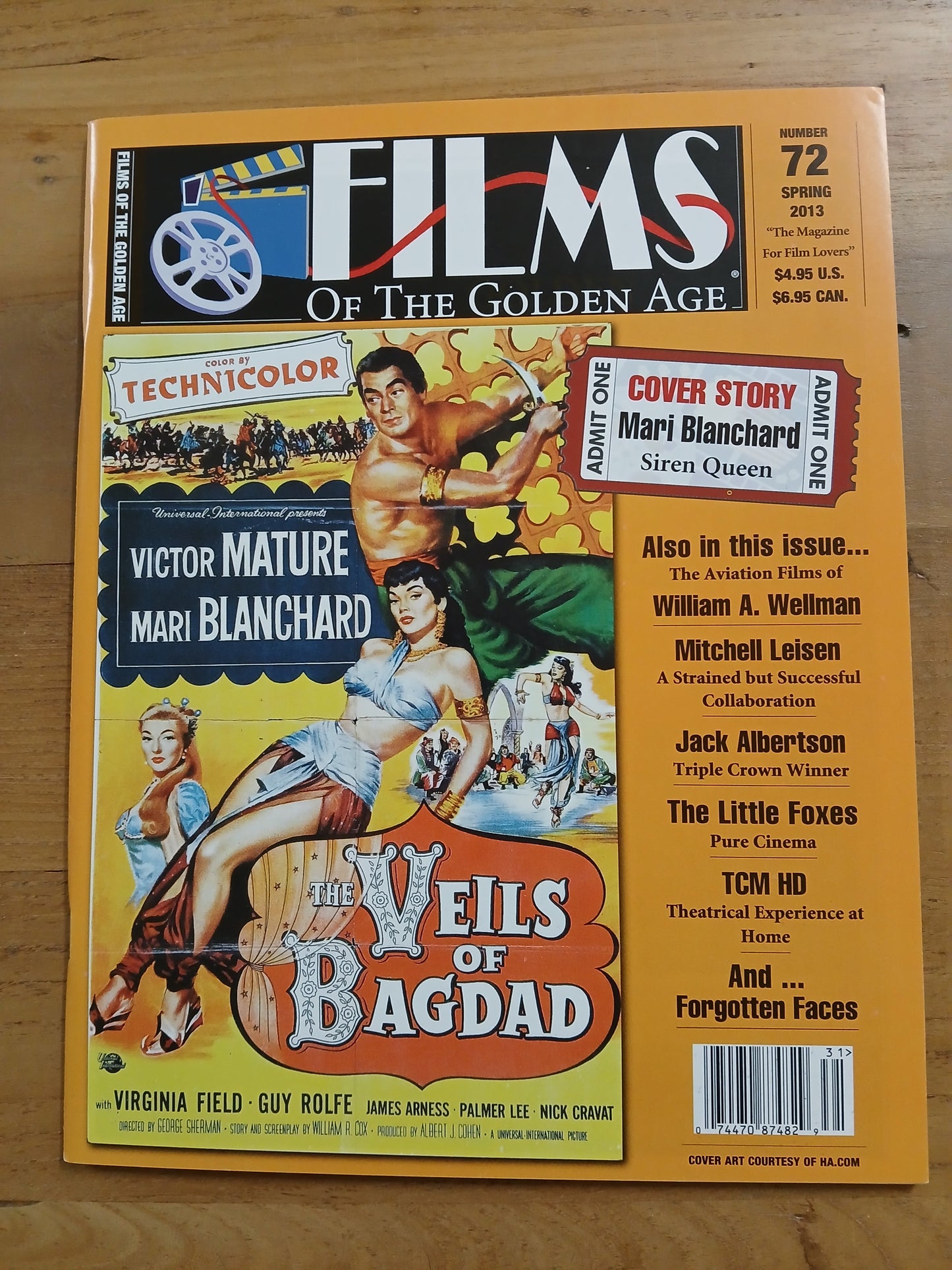 #72 Spring 2013 - Films of the Golden Age - The Veils of Bagdad