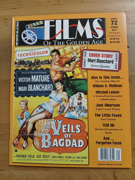 #72 Spring 2013 - Films of the Golden Age - The Veils of Bagdad
