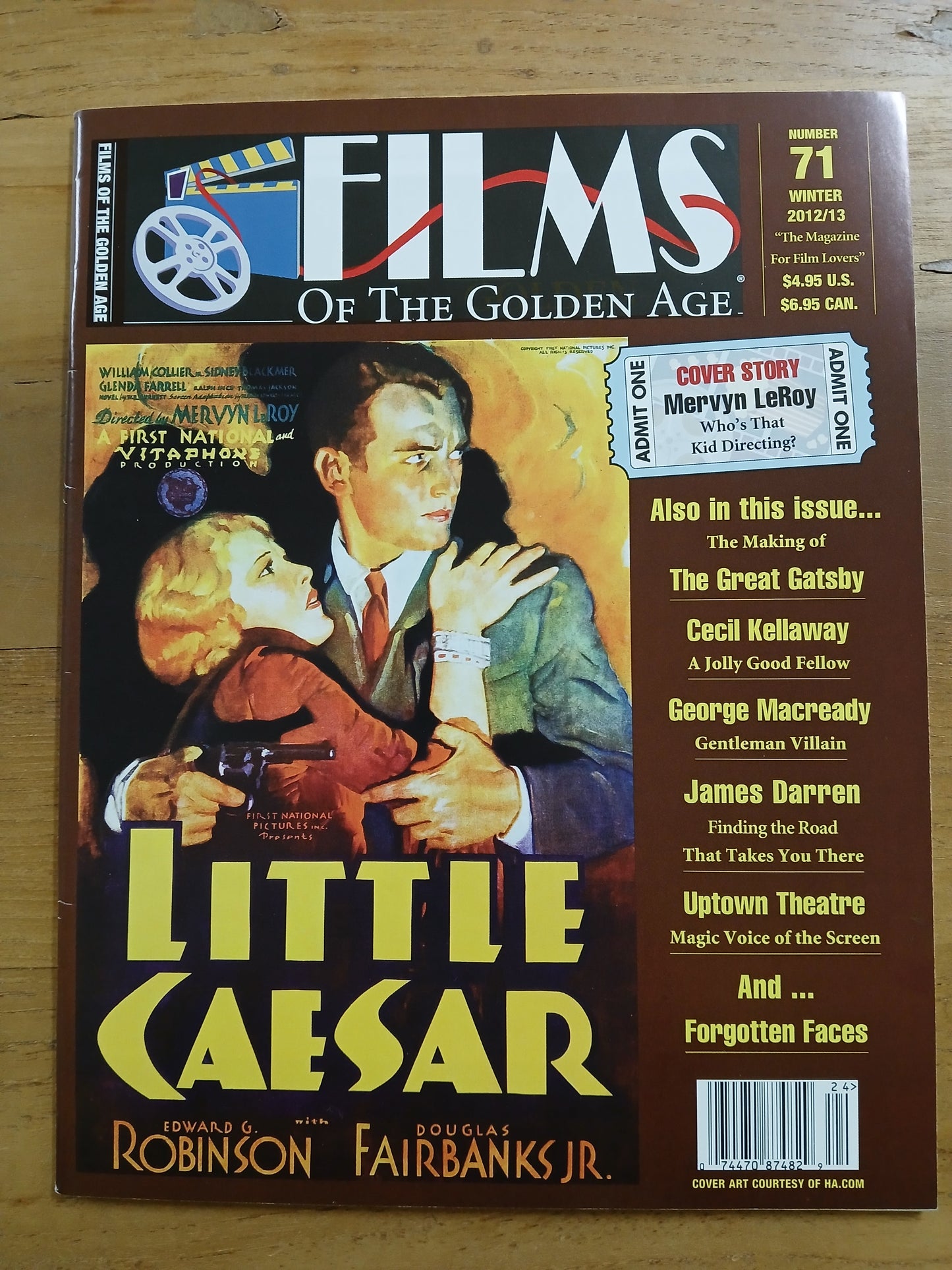 #71 Winter 2012/13 - Films of the Golden Age - Little Caesar