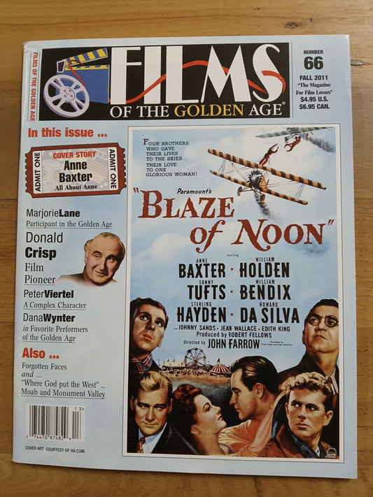 #66 Fall 2011 - Films of the Golden Age - Blaze of Noon
