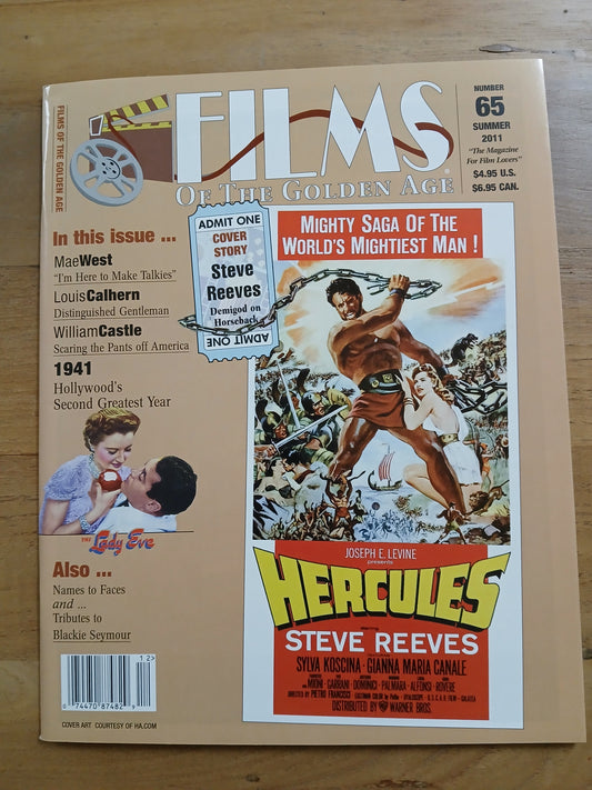 #65 Summer 2011 - Films of the Golden Age - Hercules