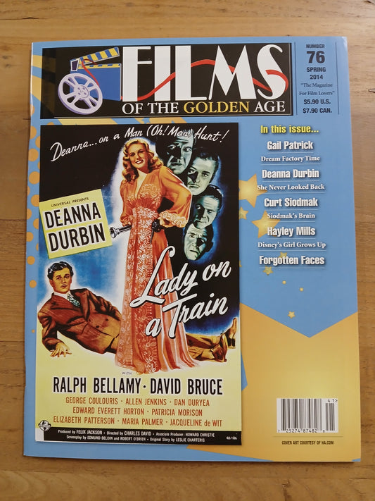 #76 Spring 2014 - Films of the Golden Age - Lady on a Train