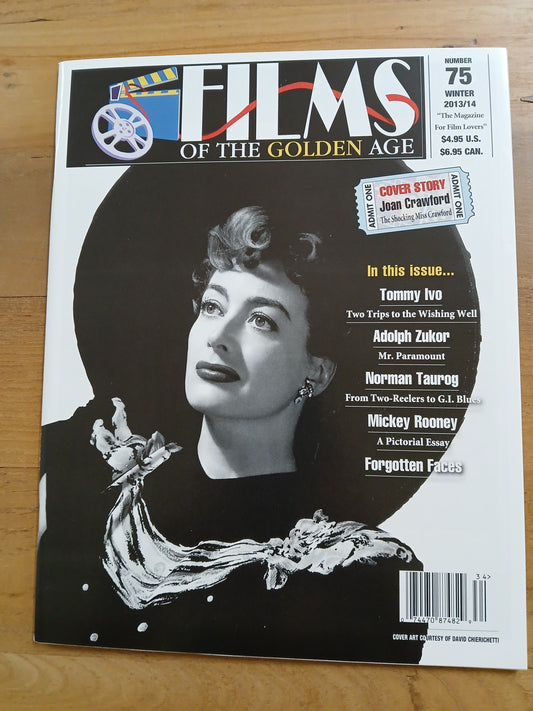 #75 Winter 2013 - Films of the Golden Age - Joan Crawford