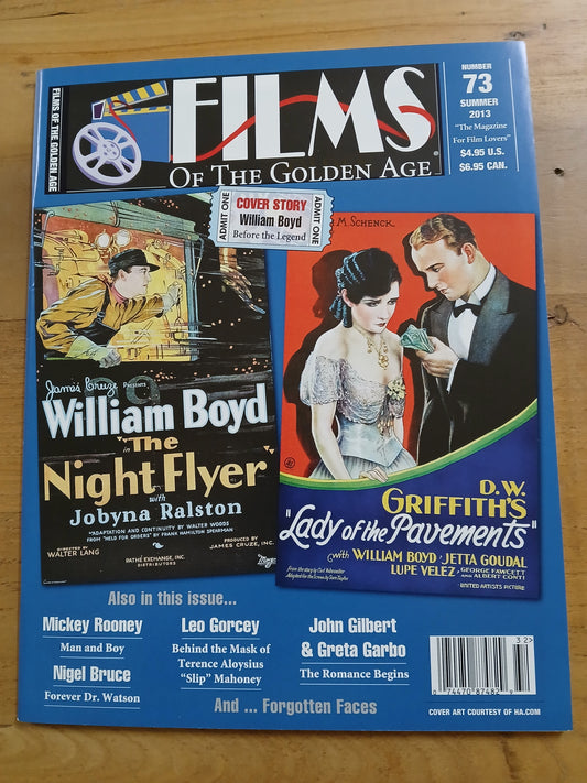 #73 Summer 2013 - Films of the Golden Age - The Night Flyer