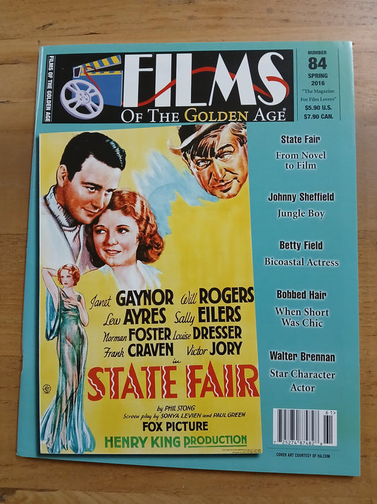 #84 Spring 2016 - Films of the Golden Age - State Fair