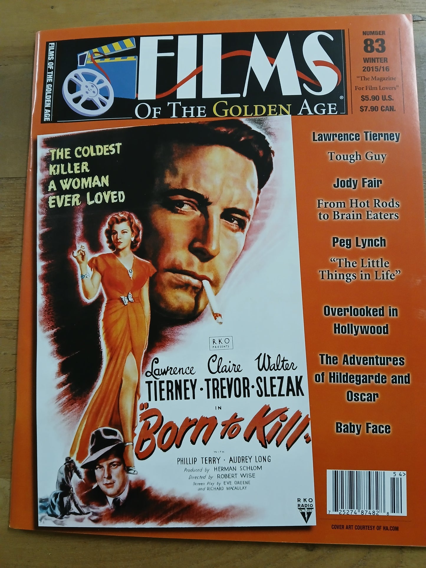 #83 Winter 2015/16 - Films of the Golden Age - Born to Kill