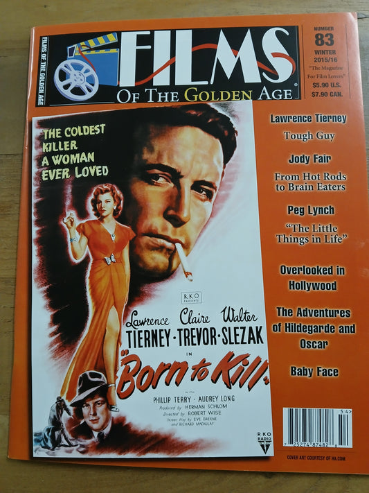 #83 Winter 2015/16 - Films of the Golden Age - Born to Kill