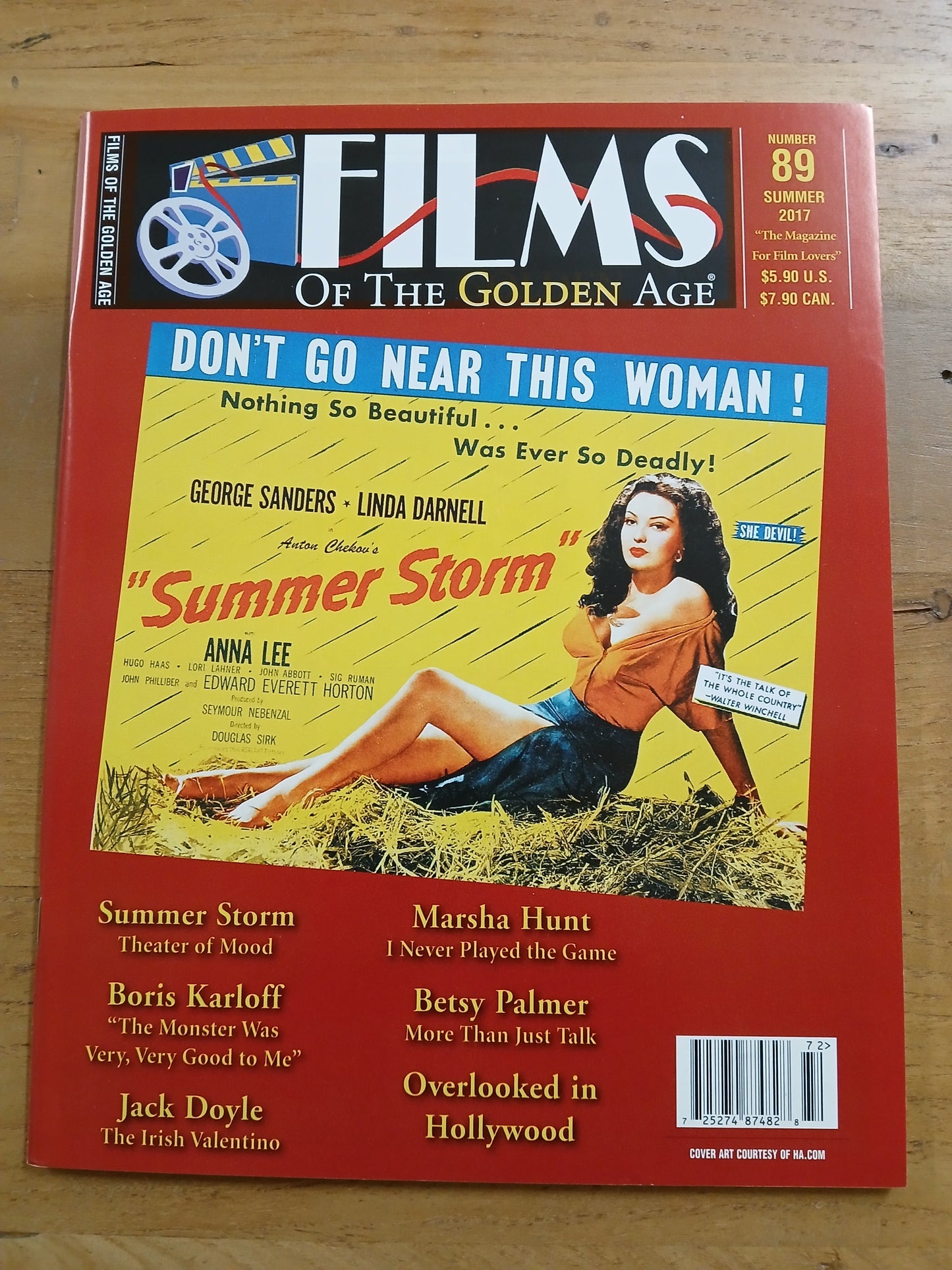 #89 Summer 2017 - Films of the Golden Age. - Summer Storm