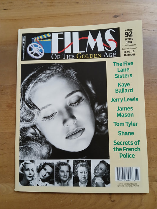 #92 Spring 2018 - Films of the Golden Age