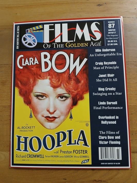 #87 Winter 2016/17 - Films of the Golden Age - Hoopla
