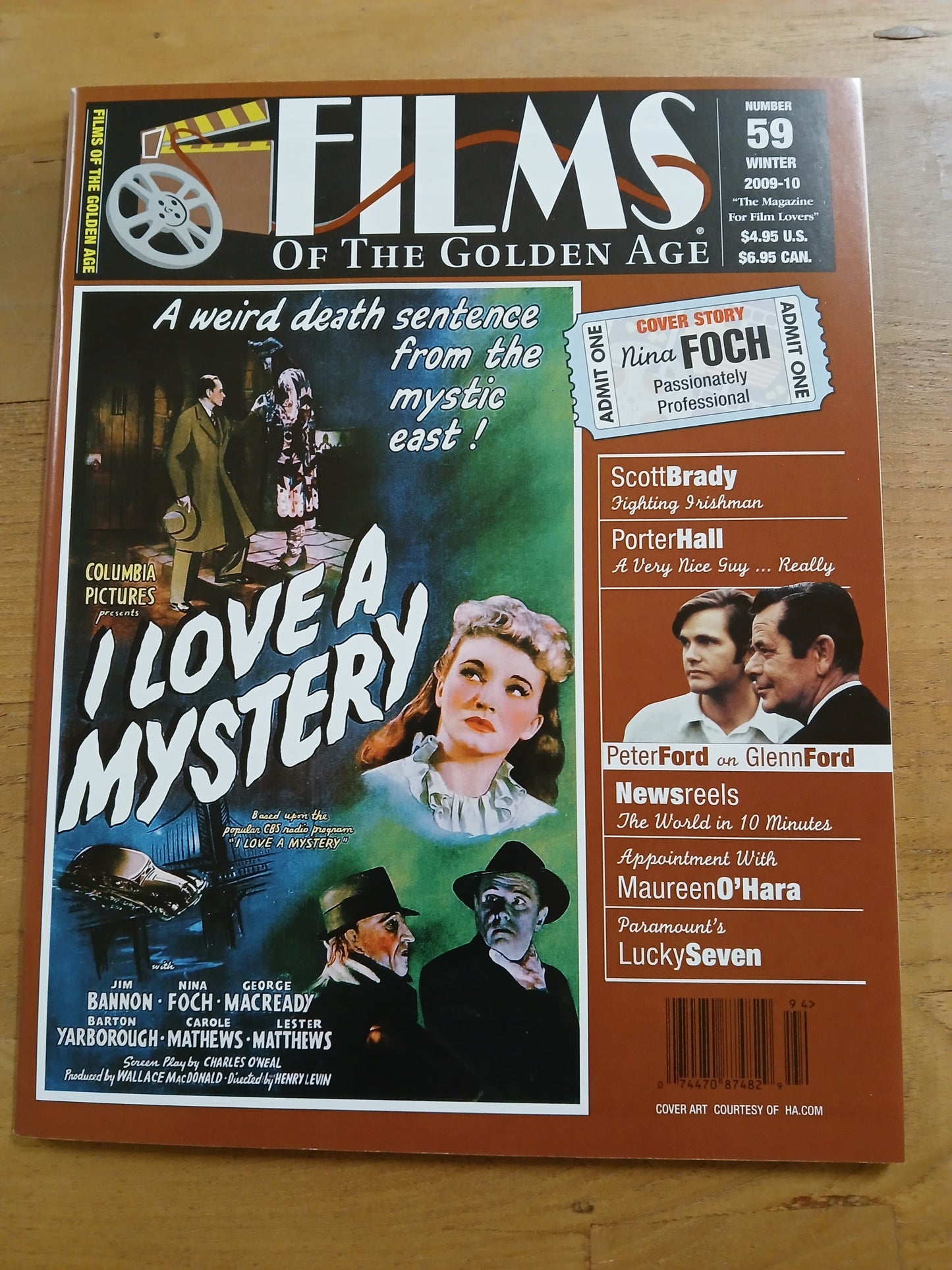 #59 Winter 2009/10 - Films of the Golden Age - I Love A Mystery