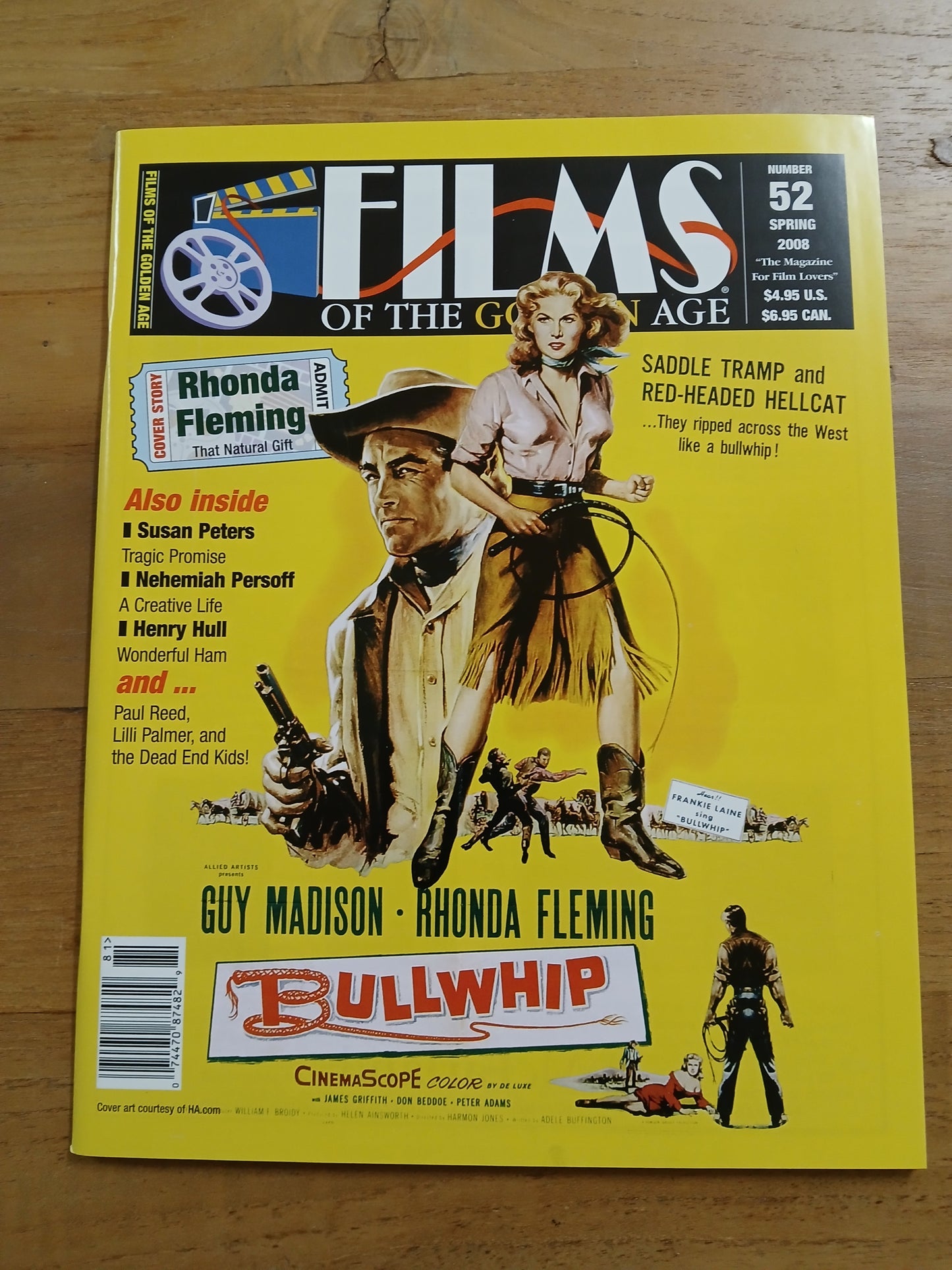 #52 Spring 2008 - Films of the Golden Age - Bullwhip