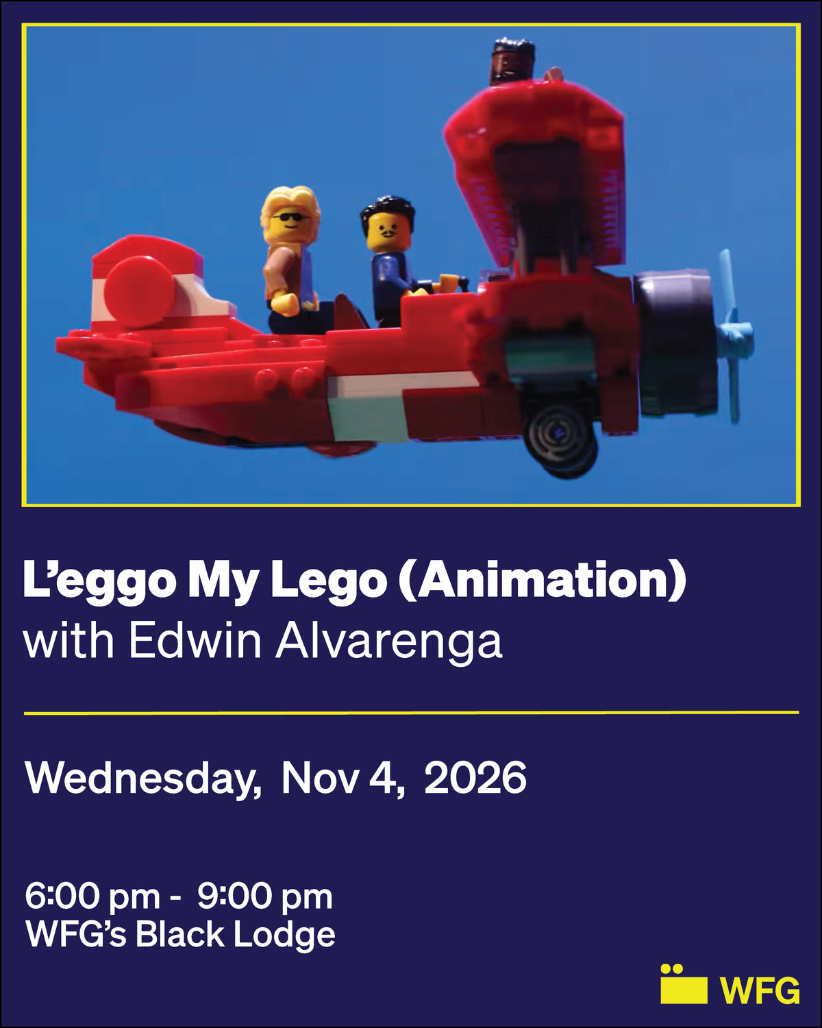 L’eggo My Lego (Animation) with Edwin Alvarenga