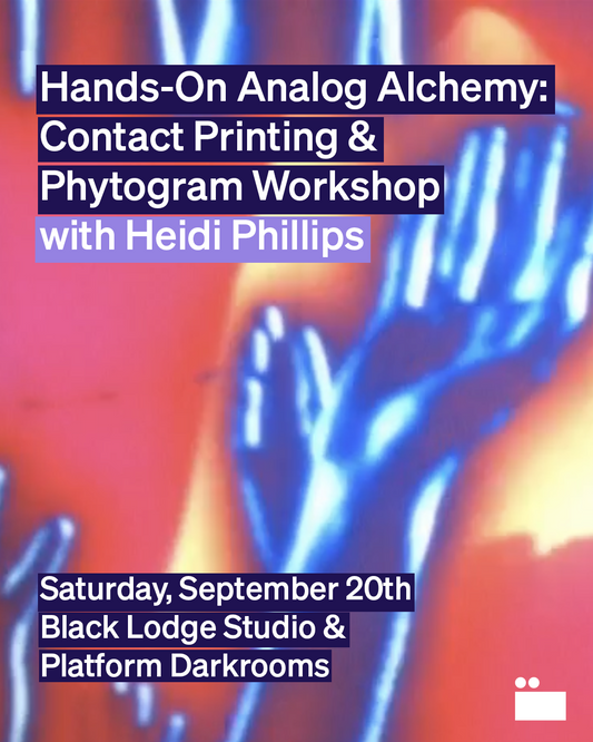 Hands-On Analog Alchemy: Contact Printing & Phytogram Workshop with Heidi  Phillips