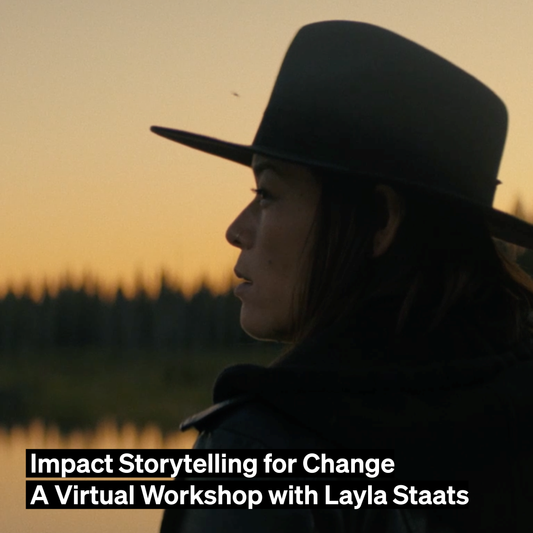 *POSTPONED* Impact Storytelling for Change - A Virtual Workshop with Layla Staats