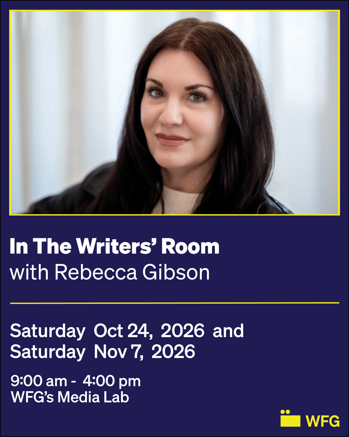 In The Writers' Room with Rebecca Gibson