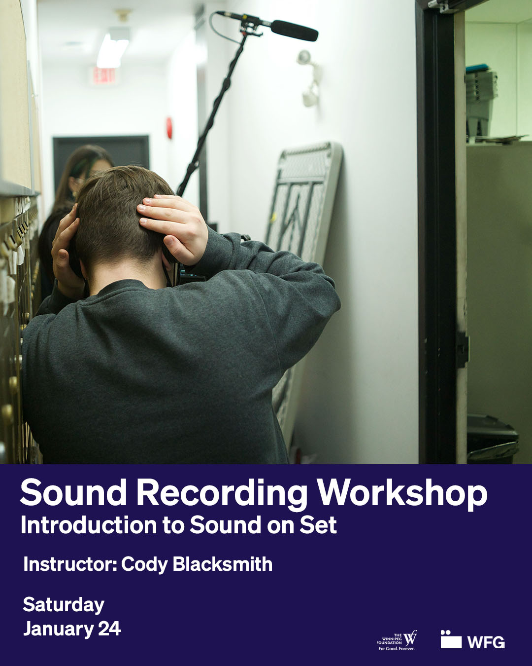 Sound Recording Workshop with Cody Blacksmith